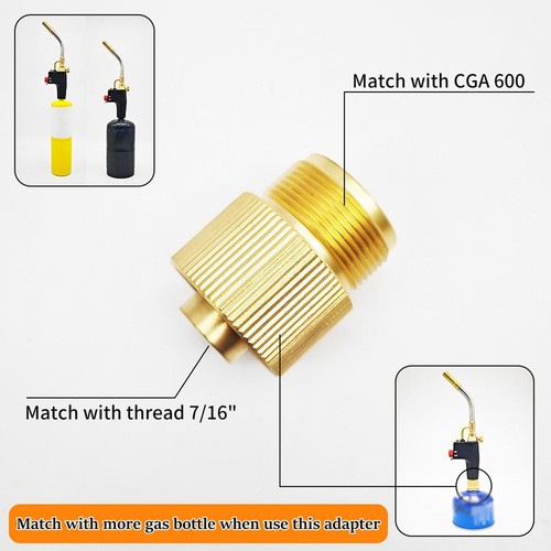 Adaptateur réchaud gaz - de, à