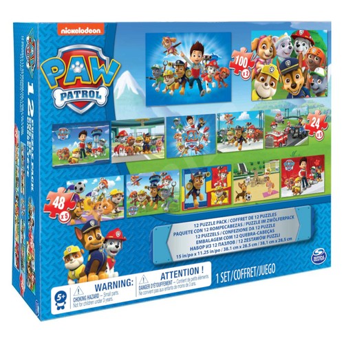 Paw patrol boîte - paw, puzzle
