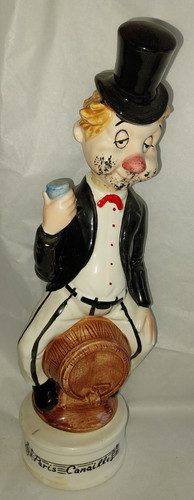 Bouteille musicale personnage - bouteille,