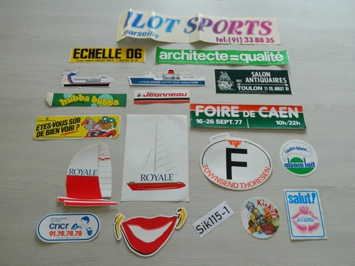Lot autocollant seaspeed - lot,