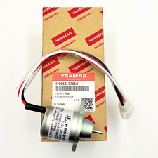 Genuine Yanmar 119653-77950 Fuel Stop Solenoid 12V Model 1503ES-12S5SUC5S