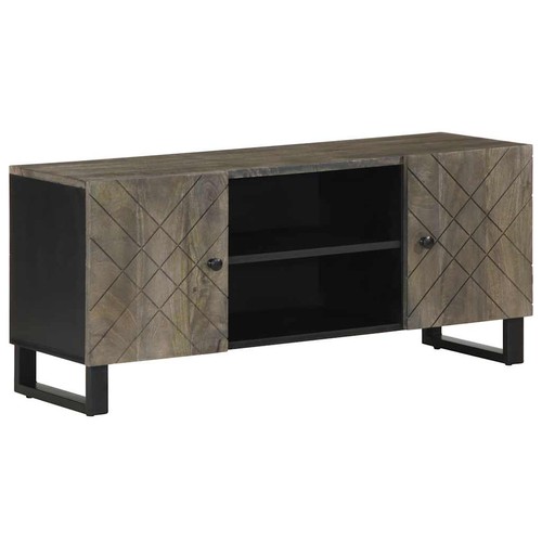Meuble noir 105x33x46 cm - meuble, tv