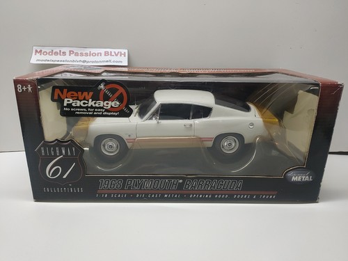Plymouth barracuda 1968 18 - plymouth, 1:18