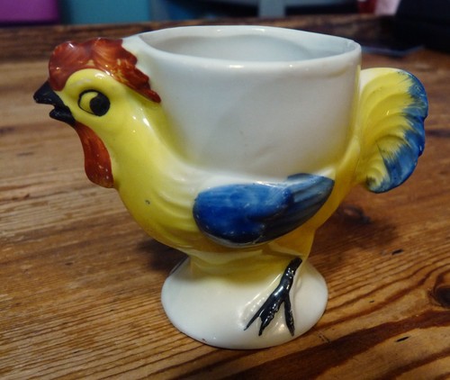 Coquetier ancien poule - , en