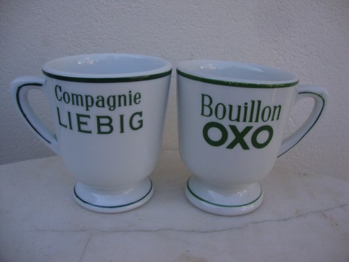 Anciennes tasses bouillon - 2,