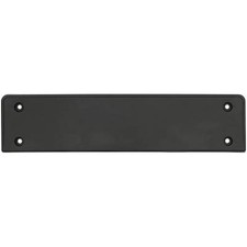 Support de plaque d'immatriculation noir Porte-plaque d'immatriculation