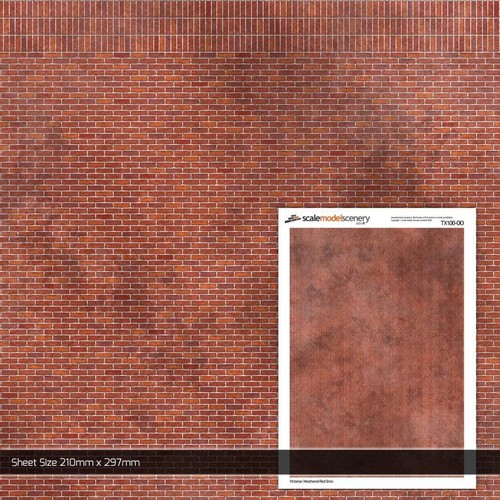 Papier texture brique rouge - papier,