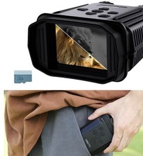 Jumelle à Vision Nocturne zoom X4 avec Enregistrement vidéo Infrarouge.