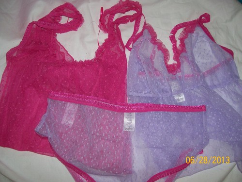See thru piece sleep - 3-piece,