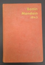 Très RARE BOTTIN MONDAIN 1943