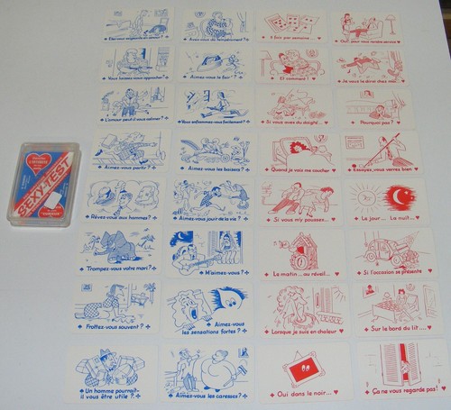 Jeu cartes sexy test - de,