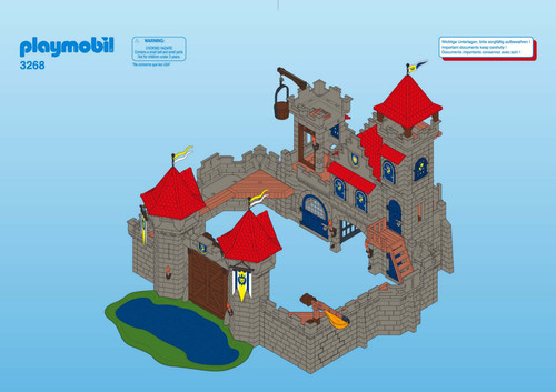 Playmobil 3268 chateau - playmobil, royal