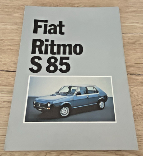 Brochure vente fiat ritmo - brochure,