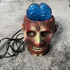 Lobotomy Electra Plasma Lamp Zombie Head LumiSource Inc. Works Perfectly Vintage