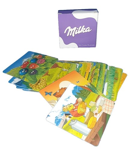 Mima avec milka cartes - mima, jeu