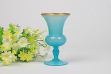 Blue Opaline Stand Glass -