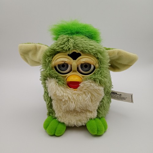 Furby vert blanc frog - furby, et