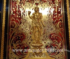 Meuble 2 portes en marqueterie Boulle époque Napoléon III