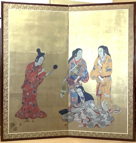 Paravent pliant japonais