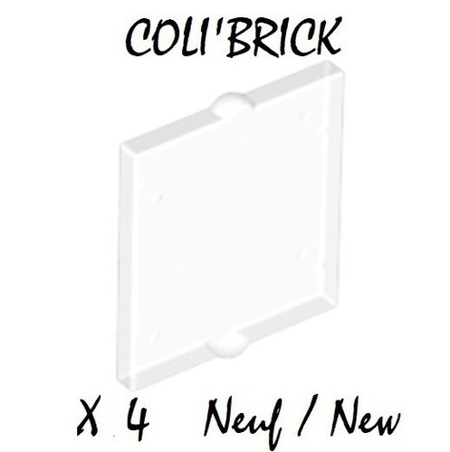 Lego 60601 vitre glass - lego, 4x