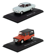 Lot de 2 Voitures Miniatures