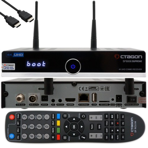 Octagon sf8008 combo - 4k,