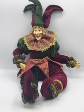 xe -Poupée clown arlequin