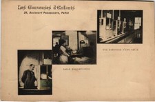 Old postcard Paris 2nd - Les Couveuses d'Enfants (57571)