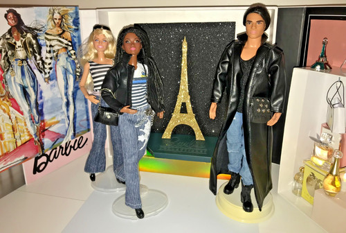 Barbie ken looks black label - barbie,