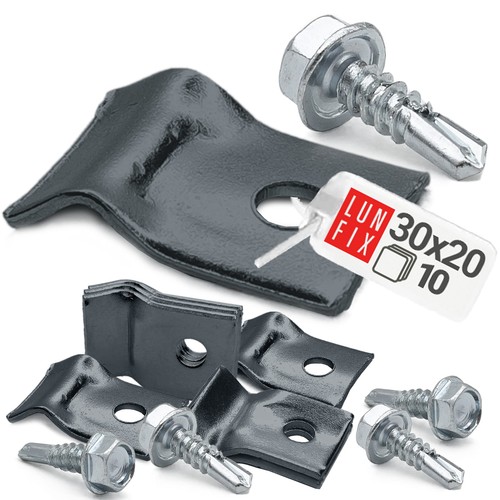 Clips fixation grillage - clips,