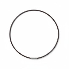 Collier Cordon En Cuir 75 Cm 