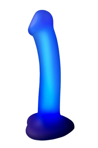 Dildo lumineux violet - ,