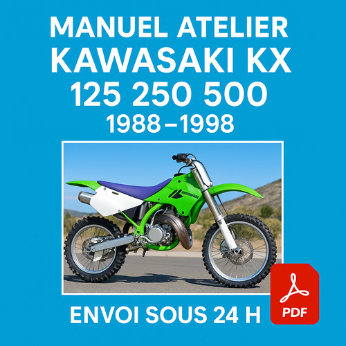 Manuel atelier kawasaki 125 - manuel,