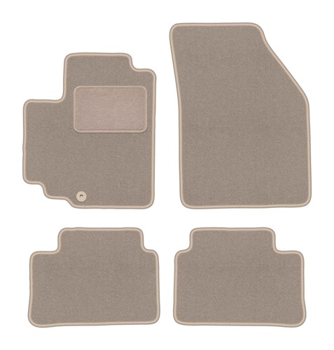 Tapis sol velours beige - de,