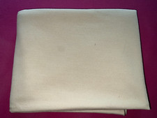 Tissu vintage jersey  de laine écru larg 150 cm x H 240 cm réf B816