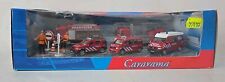 CARARAMA SERIES 830 FIRE DEPARTMENT "BRANDWEER" DIECAST MODEL GIFT SET BOXED