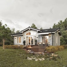 PREFAB LOG CABIN HOME KIT