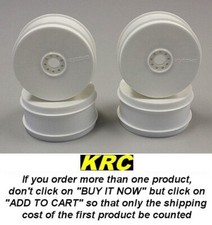IFH006W -KYOSHO INFERNO MP9-MP10 DISH BUGGY WHEELS (4) (WHITE) – JANTES BLANCHES