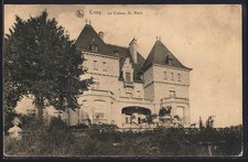 Old postcard Ciney, Le Château St. Roch 1927 