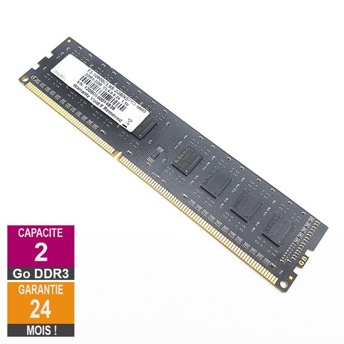Barrette mémoire 2go - ram, ddr3