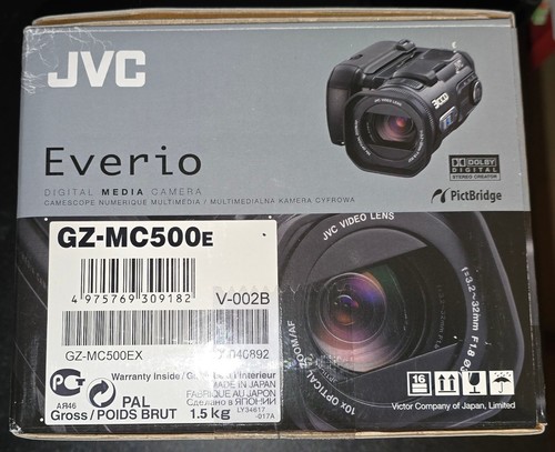 Camescope jvc everio mc500e - camescope,