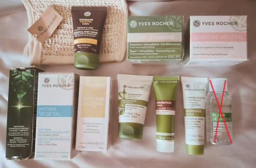 Lot soins visage corps yves - et,