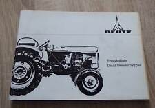Deutz Fahr Tractor D2505 + D3005 Spare Parts Catalogue