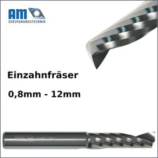 Carbure Fraise À Une Dent Fraise En Aluminium