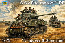 1/72 20mm WW2 French Sherman