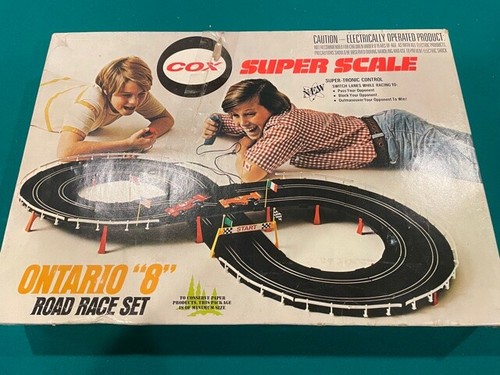 Vintage cox ontario slot car - cox, 8