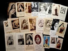 Rare Nice Lot 23 Pious Images Of St Thérèse Ancient Religious French