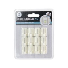 Crochets adhésifs pour