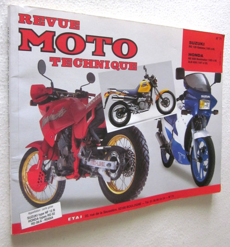 Revue moto technique - revue, 71