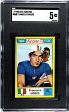 1972 Panini Munich #260 Francesco Moser Rookie Card RC SGC 5 EX Italy Cycling